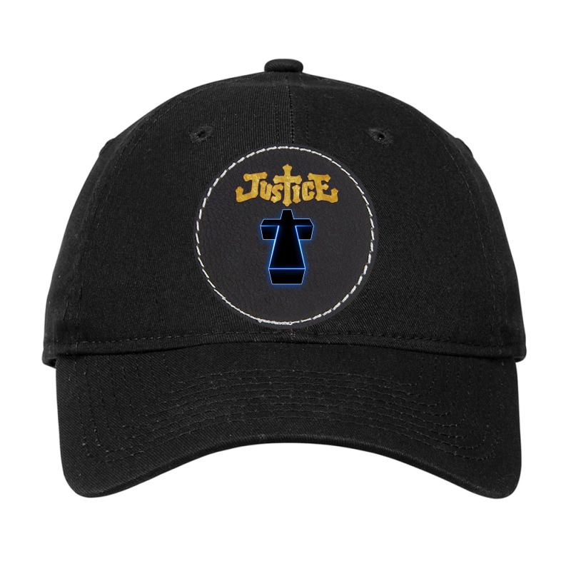 New Justice Cool Graphic Design Adjustable Cap - Leatherette Patch | Artistshot