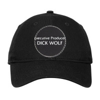 Executive Producer Dick Wolf Adjustable Cap - Leatherette Patch | Artistshot