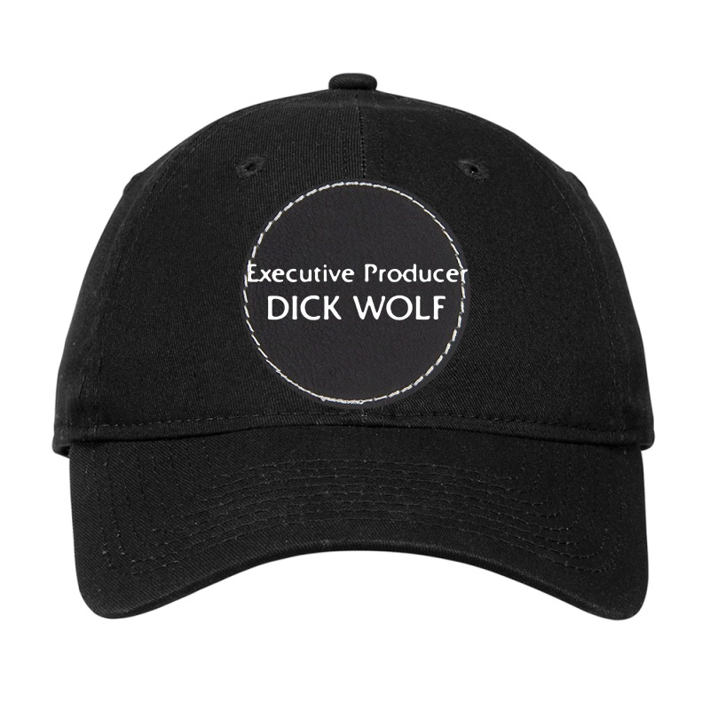 Executive Producer Dick Wolf Adjustable Cap - Leatherette Patch by trokeryth | Artistshot