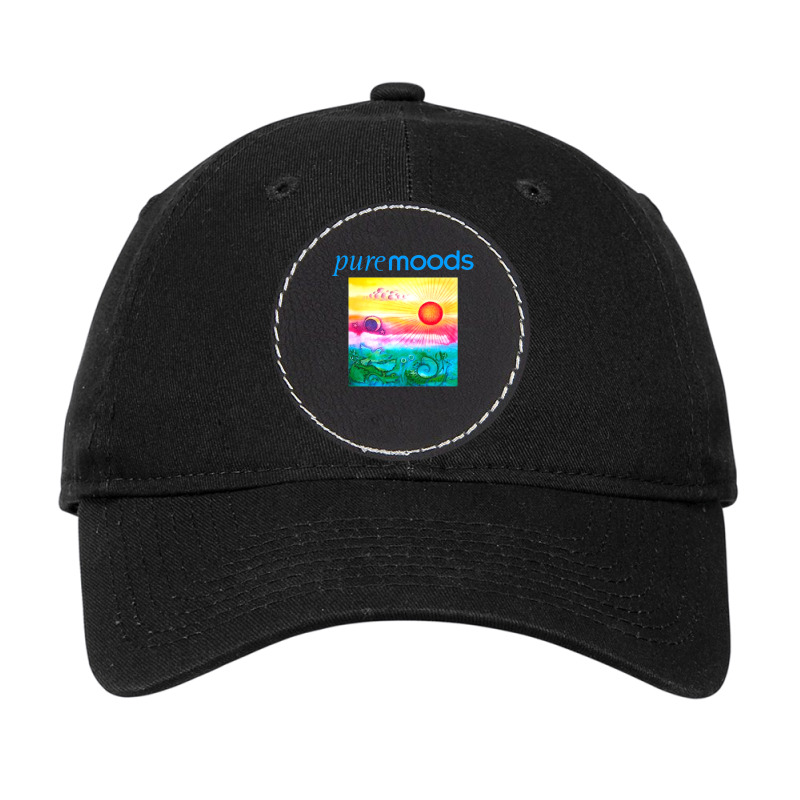 Pure Moods (pure 90's Nostalgia Moods) Adjustable Cap - Leatherette Patch | Artistshot