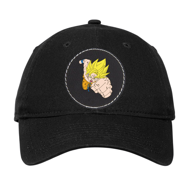 Son Goku Adjustable Cap - Leatherette Patch by bayuniaga | Artistshot