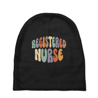 Registered Nurse Rn Proud Career Profession Baby Beanies | Artistshot