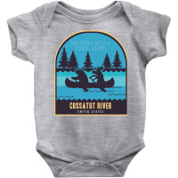 Cossatot River, National River In Usa Baby Bodysuit | Artistshot