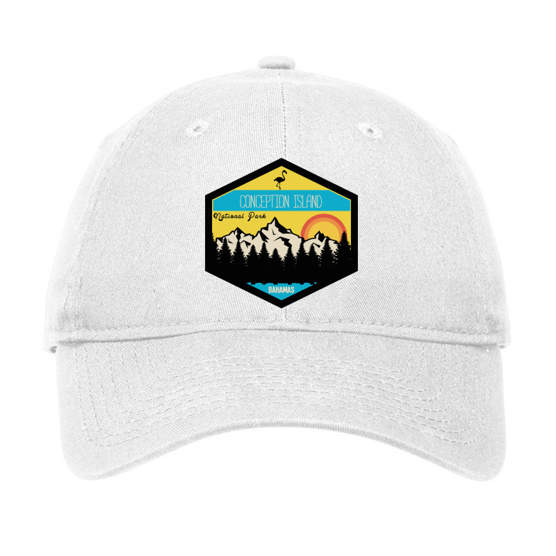 Conception Island National Park,bahamas Adjustable Cap | Artistshot