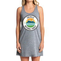 Colville National Forest Retro Sign Tank Dress | Artistshot