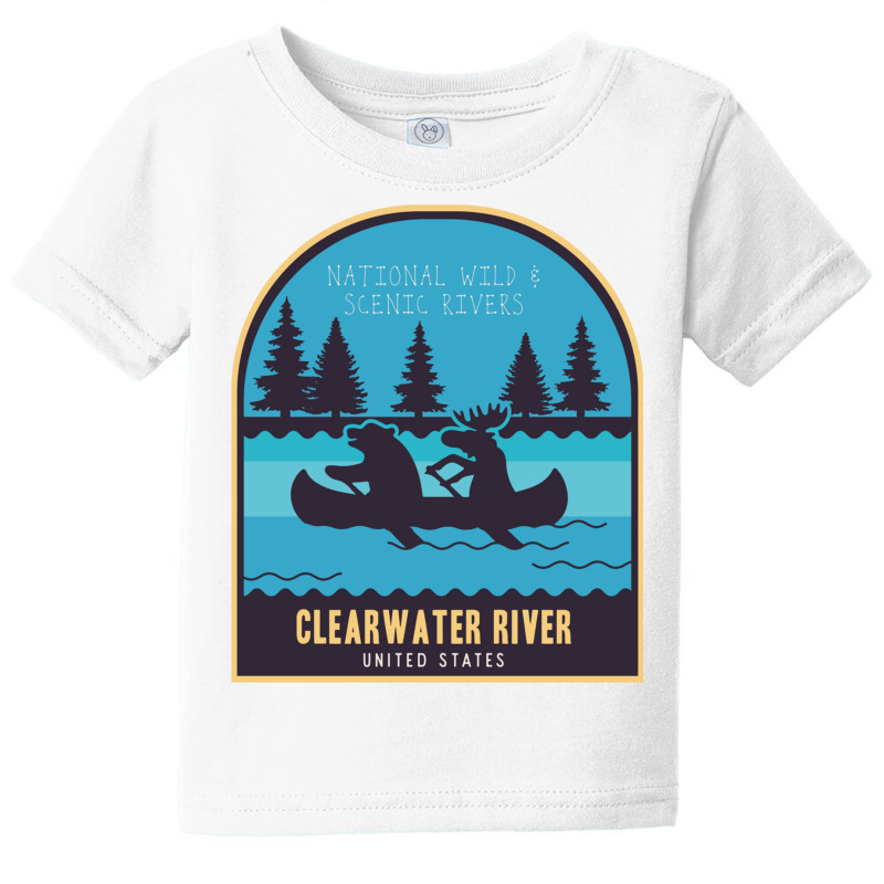 Clearwater River, National River In Usa Baby Tee by RozakArt | Artistshot