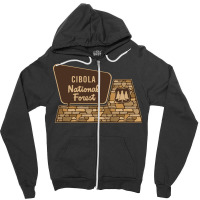 Cibola National Forest Zipper Hoodie | Artistshot