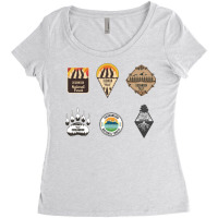 Chequamegon National Forest Usa,sign Women's Triblend Scoop T-shirt | Artistshot