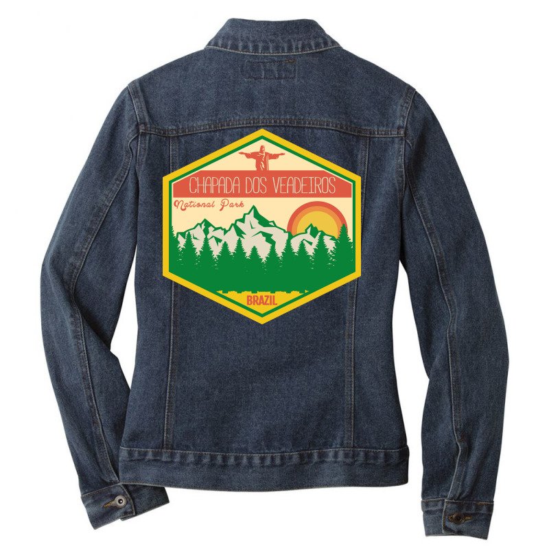 Chapada Dos Veadeiros National Park Ladies Denim Jacket by RozakArt | Artistshot