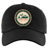 Channel Islands National Park Retro Compas Sign Kids Cap | Artistshot