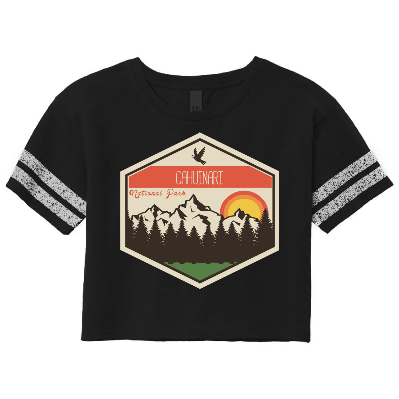 Cahuinari National Park Colombia,retro Scorecard Crop Tee by RozakArt | Artistshot