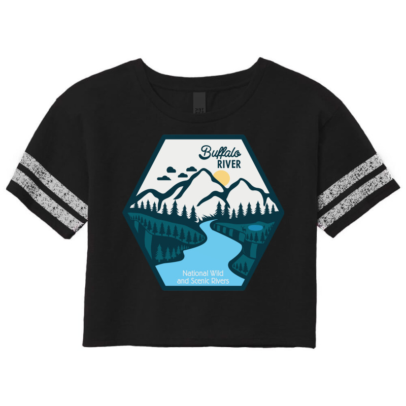 Buffalo River, National Wild And Scenic River Scorecard Crop Tee by RozakArt | Artistshot