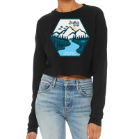 Buffalo River, National Wild And Scenic River Cropped Sweater | Artistshot