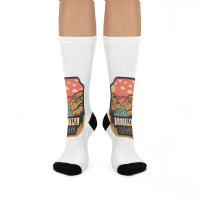 Brooklyn Bridge   Retro Design Crew Socks | Artistshot