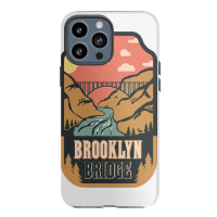 Brooklyn Bridge   Retro Design Iphone 13 Pro Max Case | Artistshot