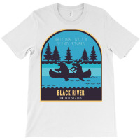 Black River, National River In Usa T-shirt | Artistshot