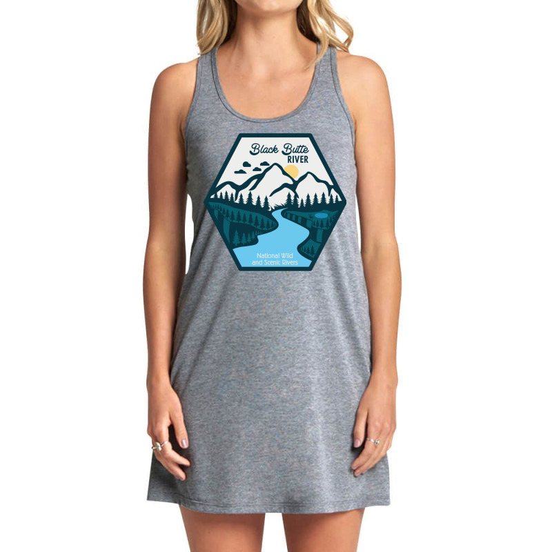 Black Butte River, National Wild And Scenic River Tank Dress by RozakArt | Artistshot