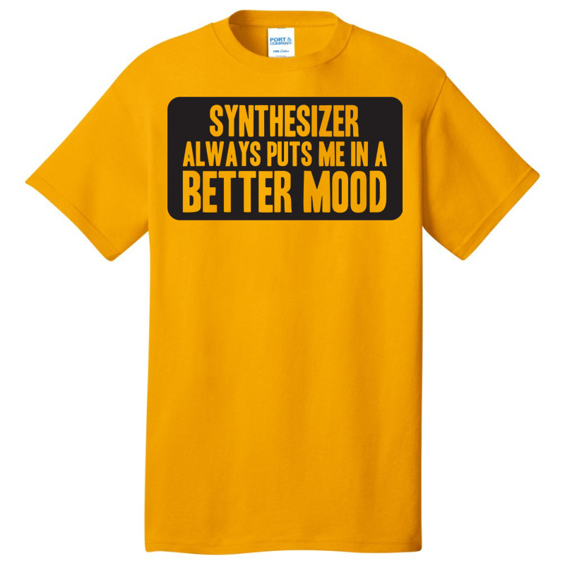 Better Mood With Synthesizer Basic T-shirt | Artistshot