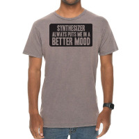 Better Mood With Synthesizer Vintage T-shirt | Artistshot