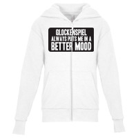 Better Mood With Glockenspiel Youth Zipper Hoodie | Artistshot