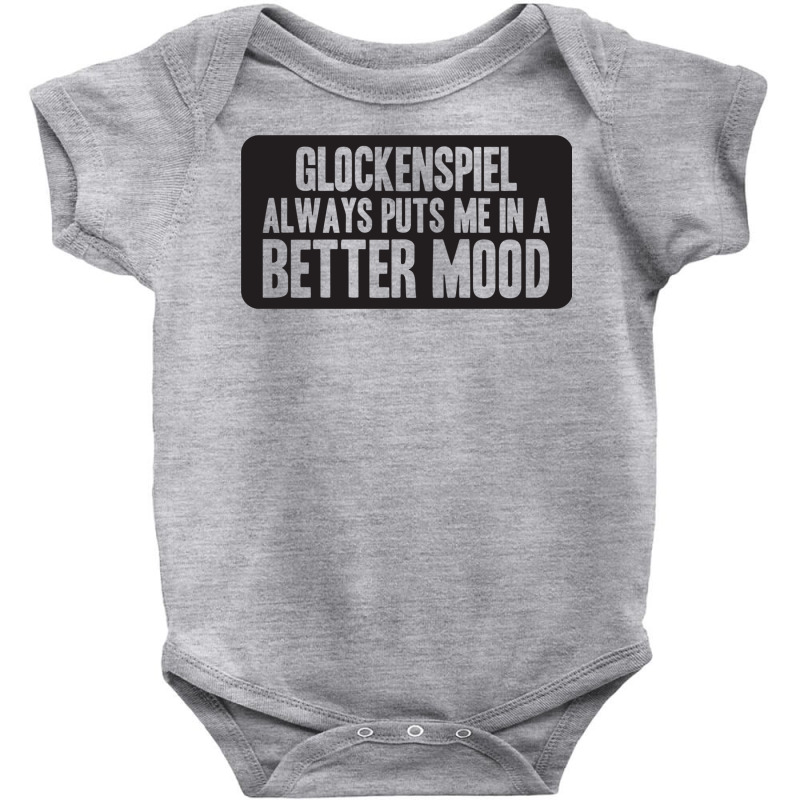 Better Mood With Glockenspiel Baby Bodysuit by RozakArt | Artistshot