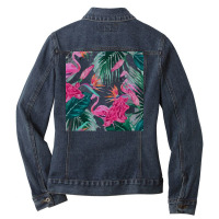 Botanical T  Shirt Botanical Fascinating Floral T  Shirt Ladies Denim Jacket | Artistshot