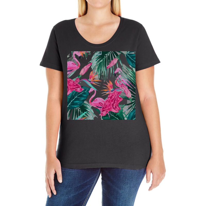 Botanical T  Shirt Botanical Fascinating Floral T  Shirt Ladies Curvy T-Shirt by vivienneschulist149 | Artistshot