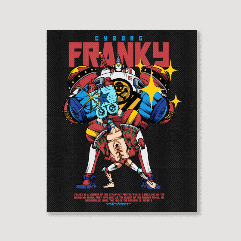 Franky Portrait Canvas Print | Artistshot