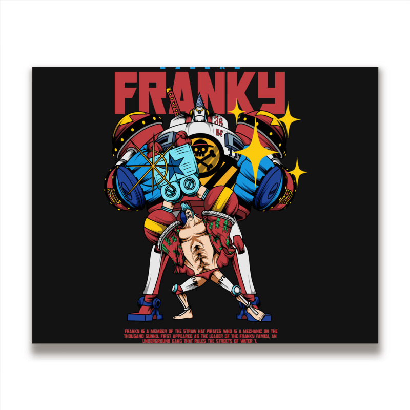 Franky Metal Print Horizontal | Artistshot