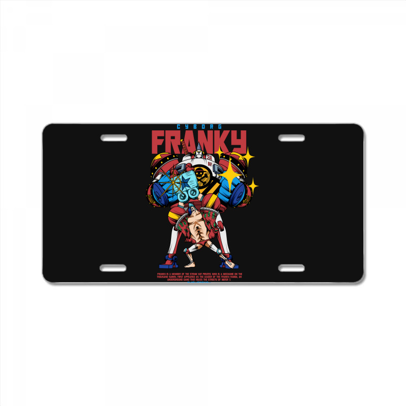 Franky License Plate | Artistshot