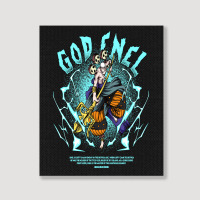 God Enel Portrait Canvas Print | Artistshot