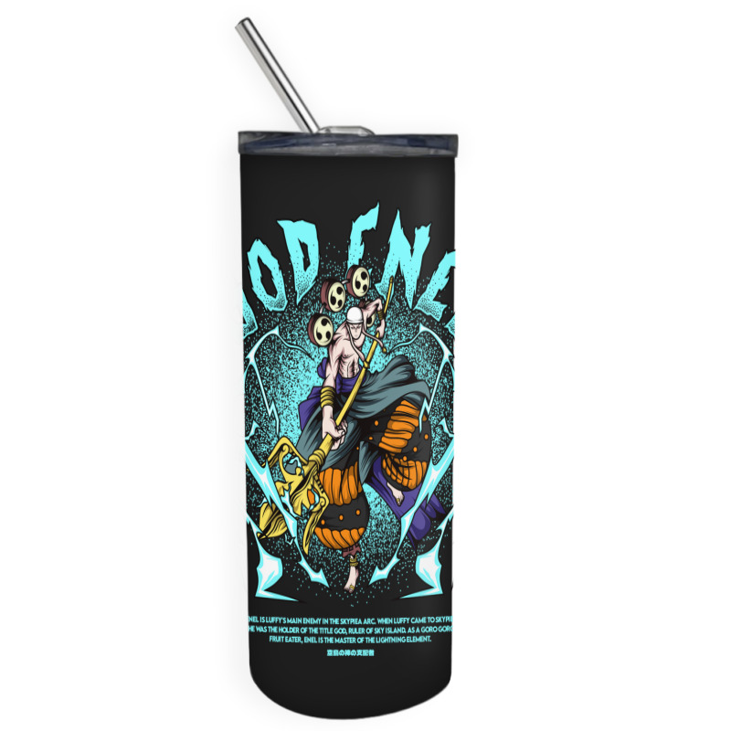 God Enel Skinny Tumbler | Artistshot