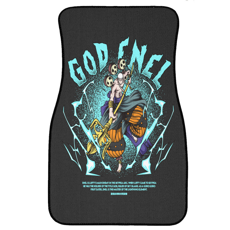 God Enel Front Car Mat | Artistshot