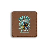 God Enel Square Leatherette Patch | Artistshot