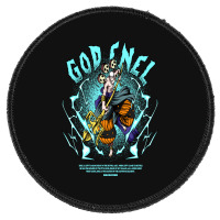 God Enel Round Patch | Artistshot