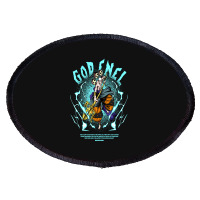 God Enel Oval Patch | Artistshot