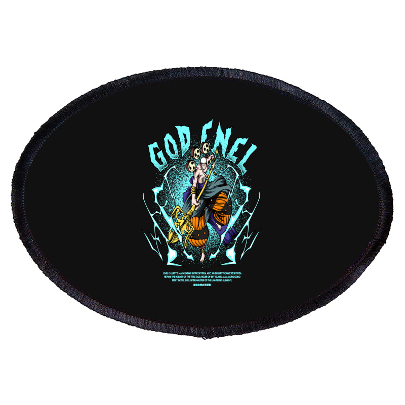 God Enel Oval Patch | Artistshot