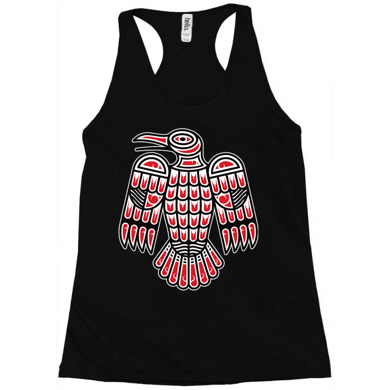 Haida Raven American Indian Native America Indigen Racerback Tank by Ziz | Artistshot