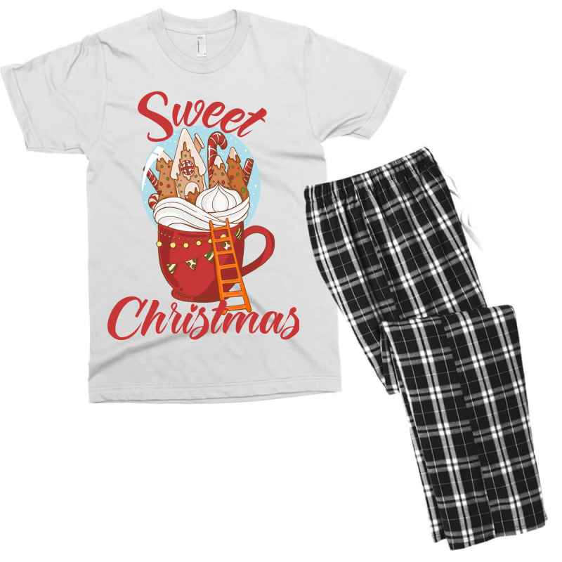 Sweet Christmas Men's T-shirt Pajama Set | Artistshot