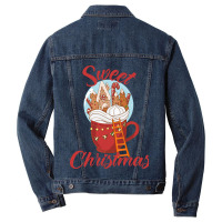 Sweet Christmas Men Denim Jacket | Artistshot