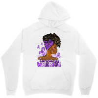 Afro Woman Sarcoidosis Cancer Warrior Unisex Hoodie | Artistshot