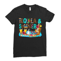 Tequila And Summmer Ladies Fitted T-shirt | Artistshot