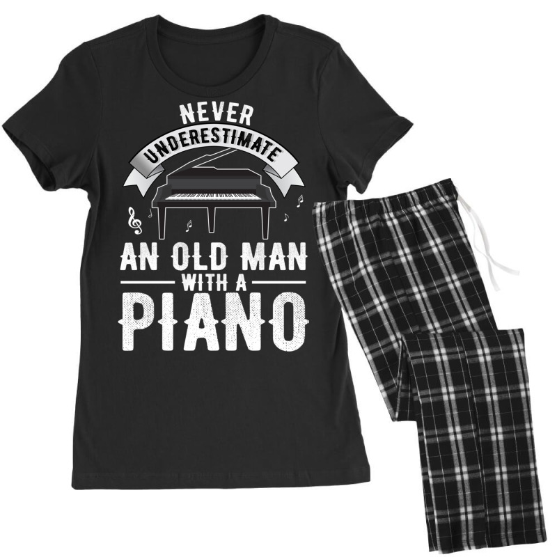 Piano Piano Music Gift For Pianist   Instrument Mu Women's Pajamas Set by ChuArt. | Artistshot