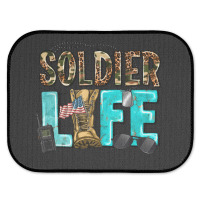 Soldier  Life Rear Car Mat | Artistshot