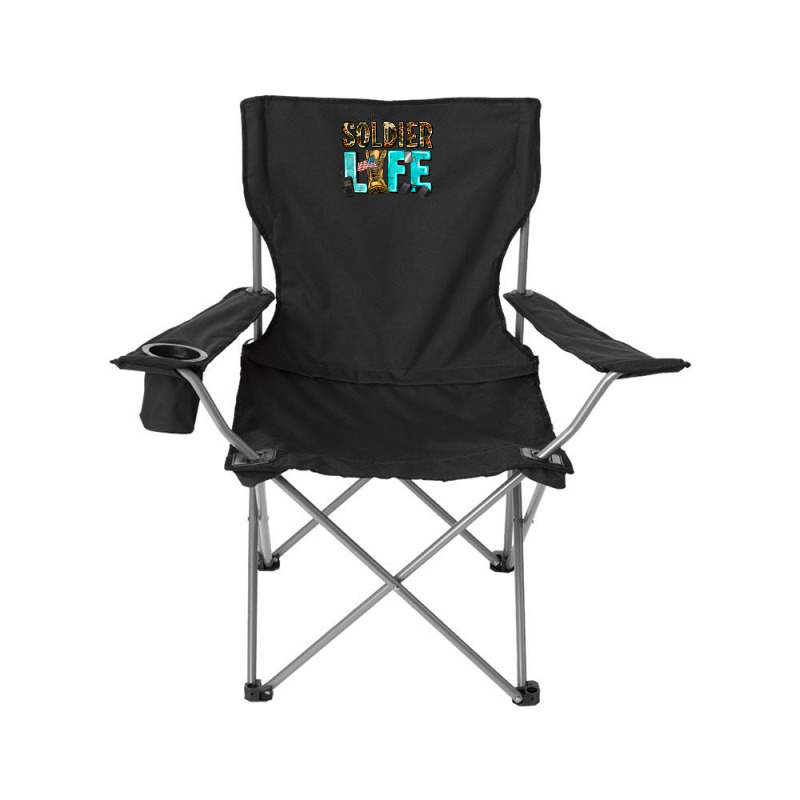 Soldier  Life Camping Chair | Artistshot