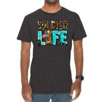 Soldier  Life Vintage T-shirt | Artistshot