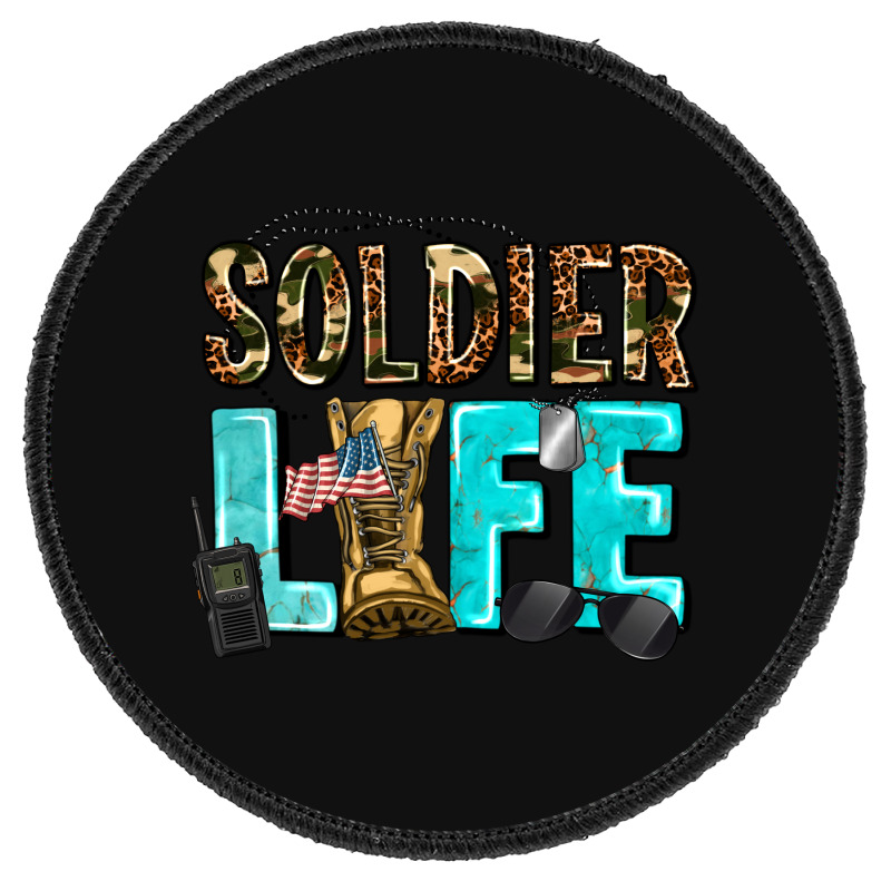 Soldier  Life Round Patch | Artistshot