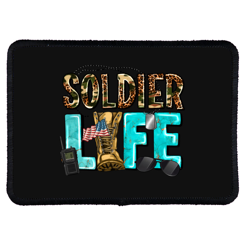 Soldier  Life Rectangle Patch | Artistshot