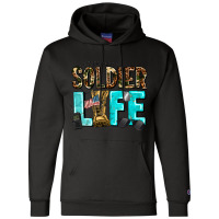 Soldier  Life Champion Hoodie | Artistshot