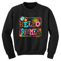 Hello Summer Youth Sweatshirt | Artistshot